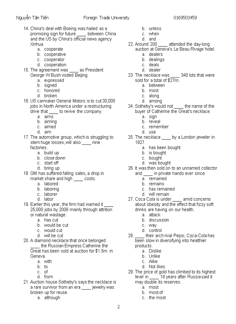 image for page Master part 5 toeic 02