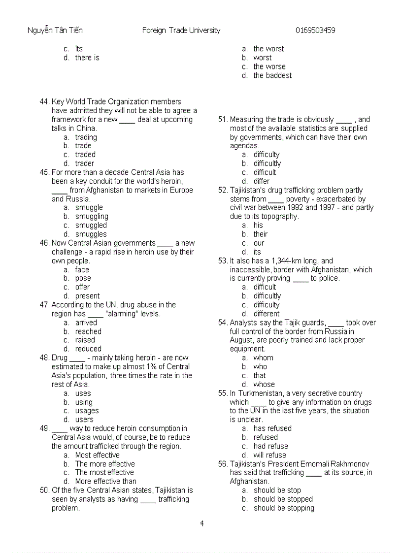 image for page Master part 5 toeic 02