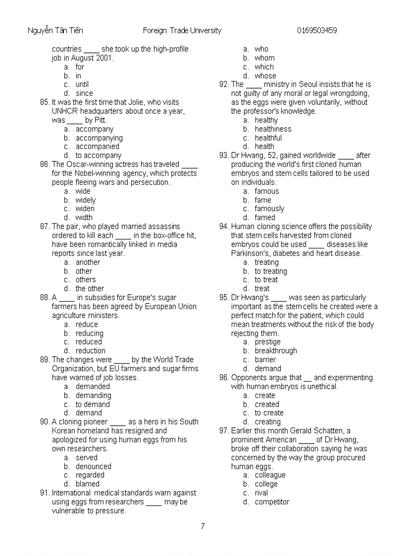 image for page Master part 5 toeic 02