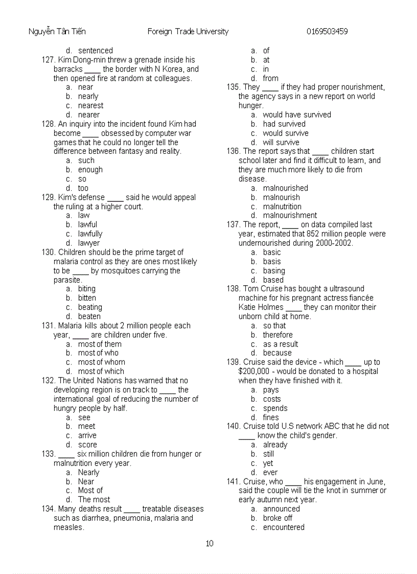 image for page Master part 5 toeic 02