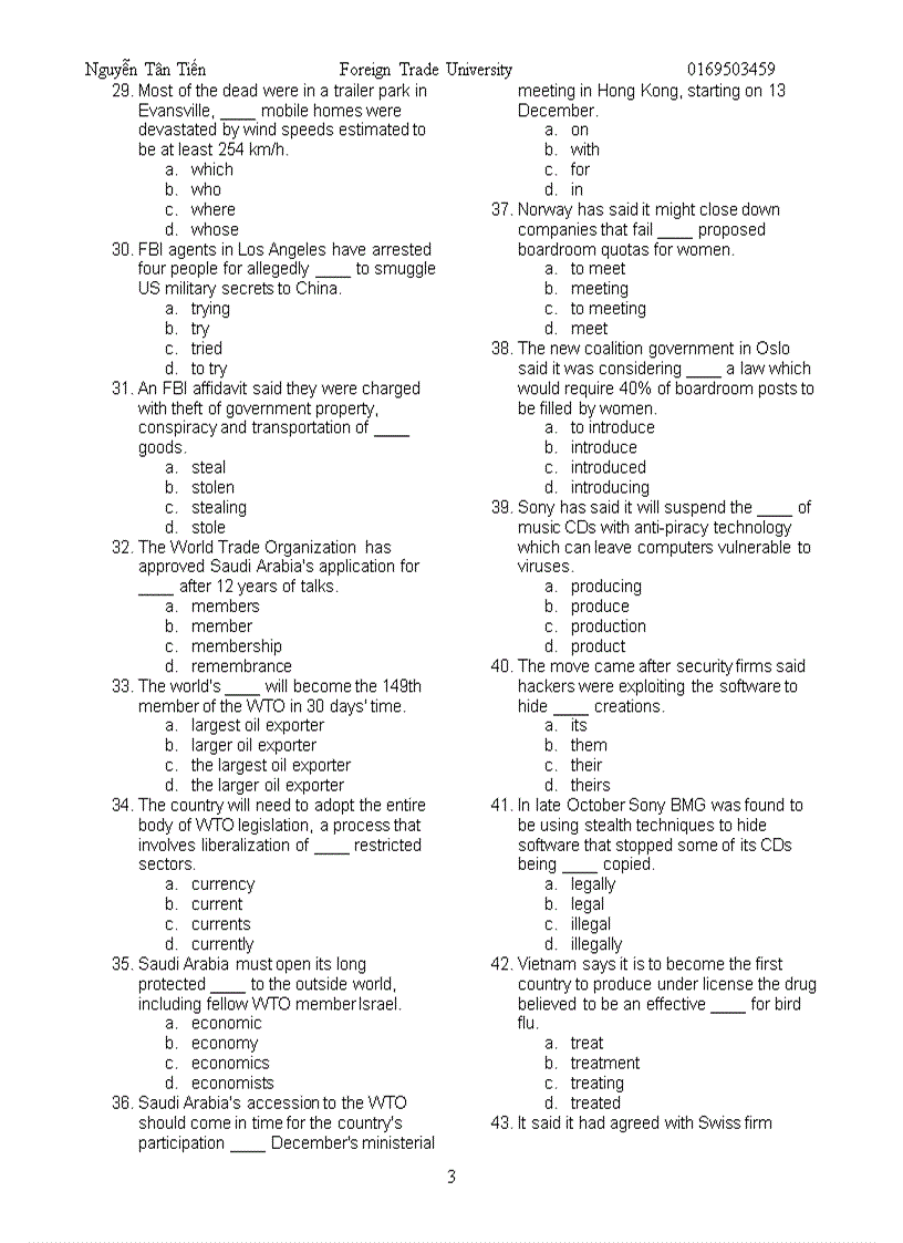 image for page Master part 5 toeic 01