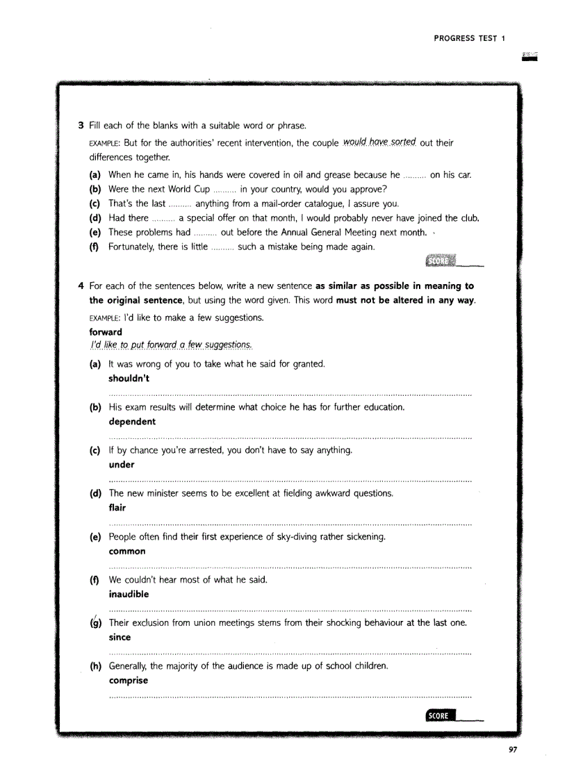 image for page Grammar and vocabulary for cambridge advanced and proficiency part 10