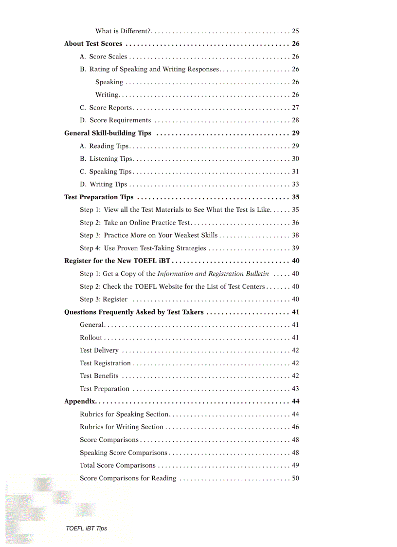 image for page TOEFL Tips