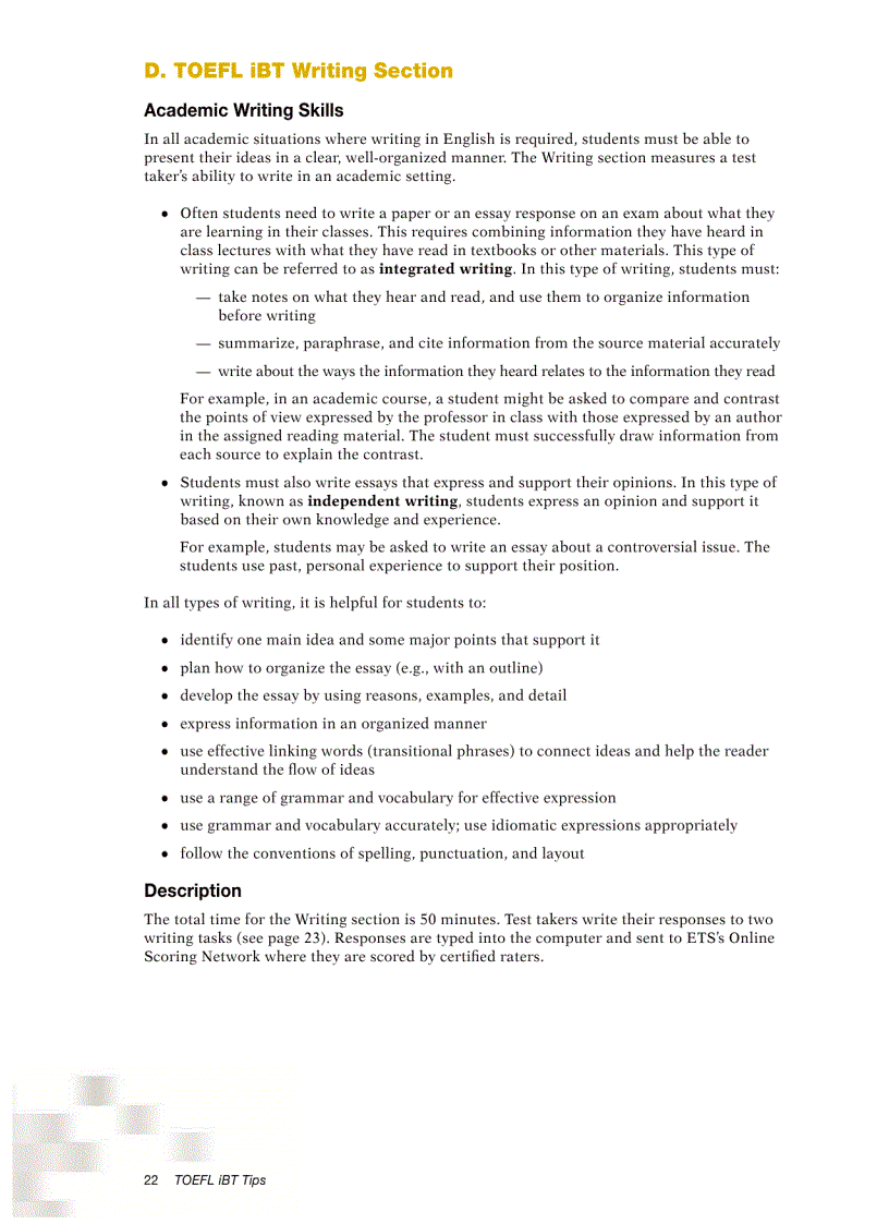 image for page TOEFL Tips