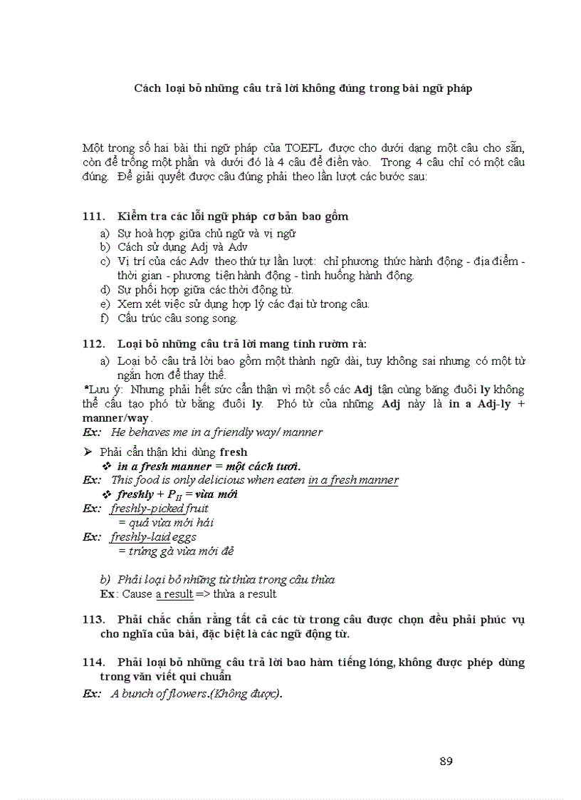 image for page Toelf grammar review