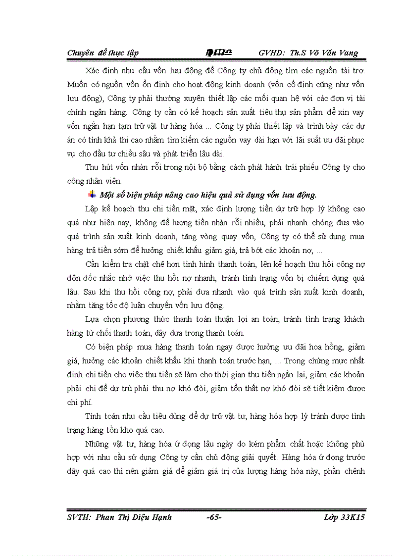 image for page Cấu trúc vốn và hiệu quả sử dụng vốn của công ty cơ điện lạnh Đà Nẵng