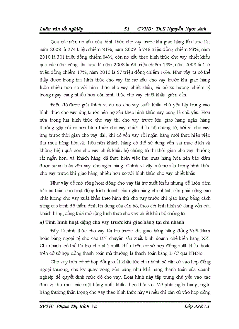 image for page Cho vay tài trợ xuất khẩu tại Ngân hàng Nông Nghiệp và Phát Triển Nông Thôn Việt Nam chi nhánh Hải Châu TP Đà Nẵng giai đoạn 2008 2010 Thực trạng và giải pháp