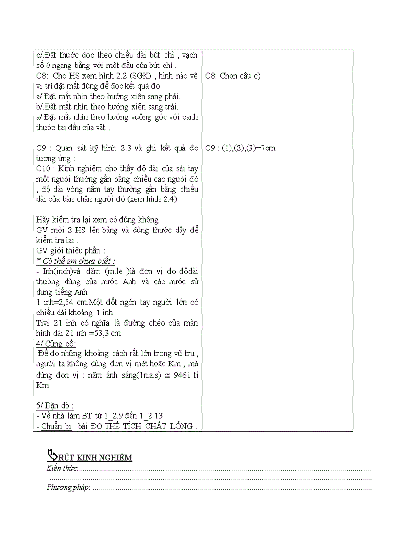 image for page Toán ĐO ĐỘ DÀI Tiếp theo