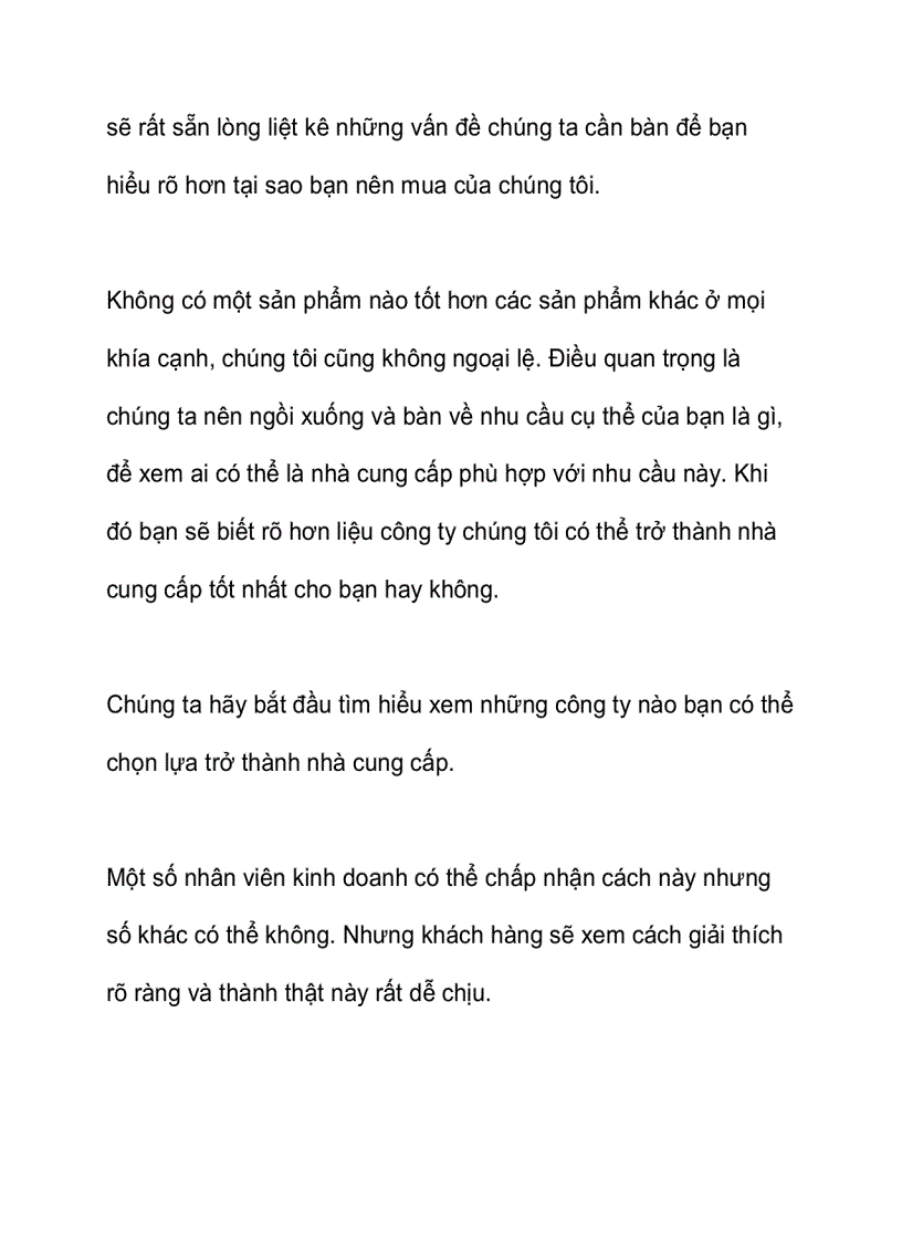 image for page Làm thế nào trả lời câu hỏi bán hàng khó nhất