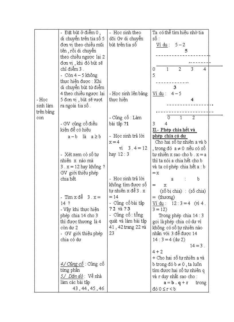 image for page Toán PHÉP TRỪ VÀ PHÉP CHIA
