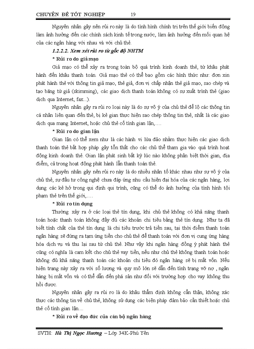 image for page Giải pháp hạn chế rủi ro trong hoạt động kinh doanh thẻ tại ngân hàng thương mại cổ phần Công Thương Việt Nam chi nhánh Phú Yên