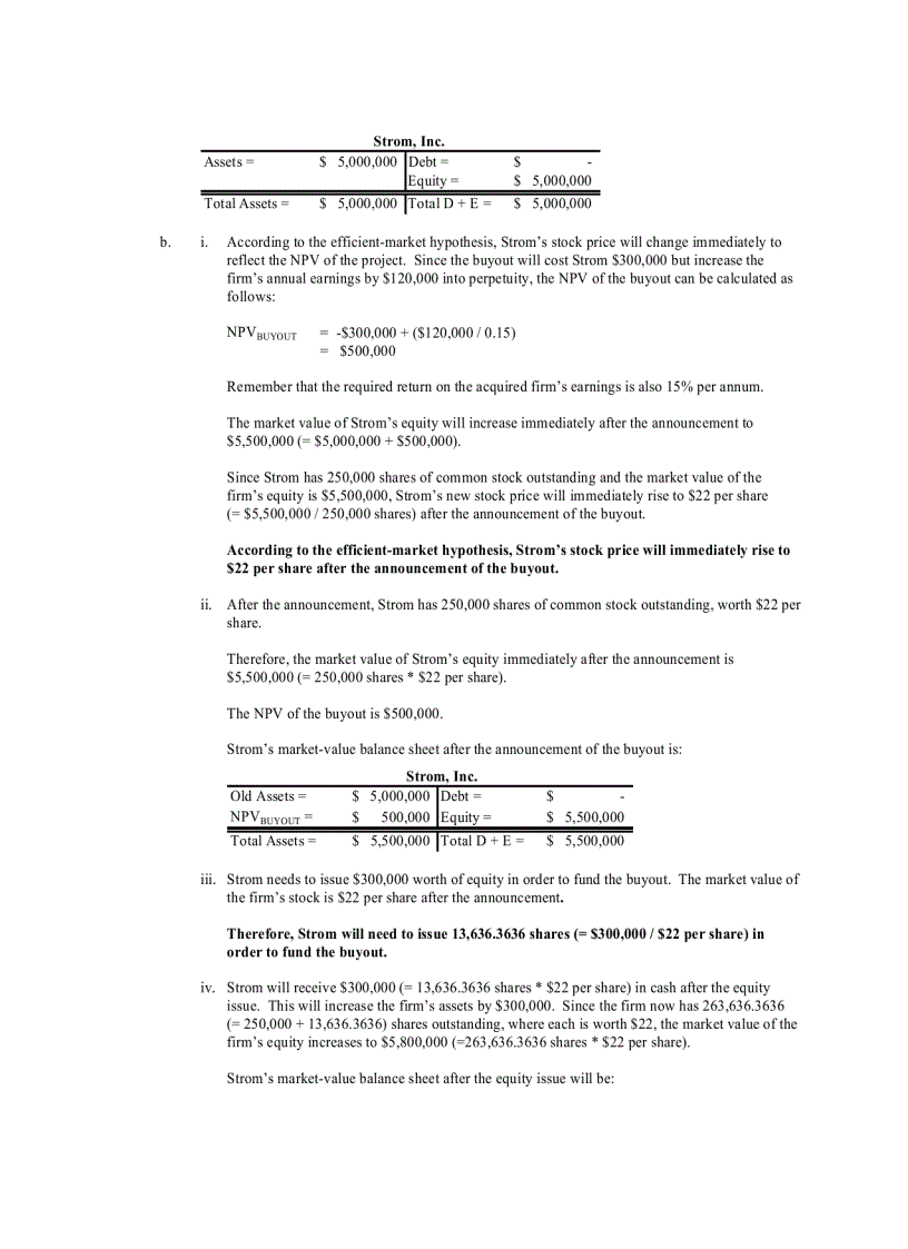 image for page Tài chính doanh nghiệp Bài tập Chapter 15