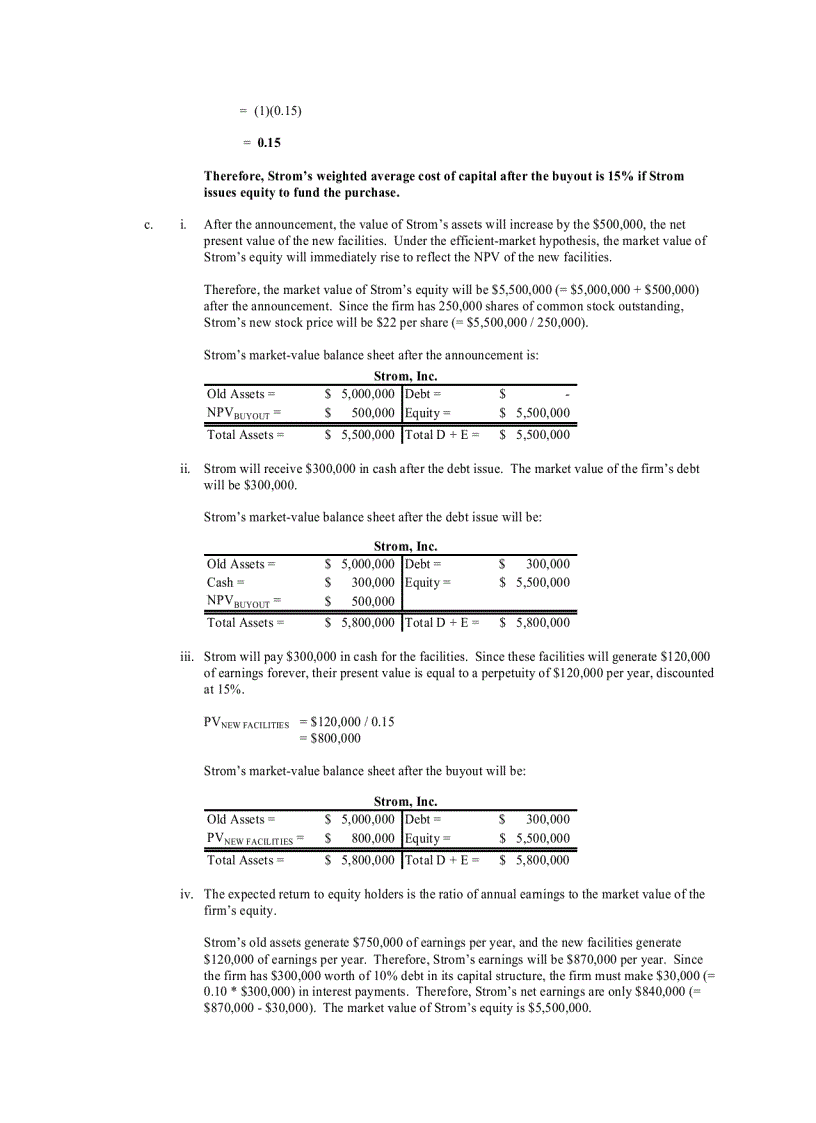image for page Tài chính doanh nghiệp Bài tập Chapter 15