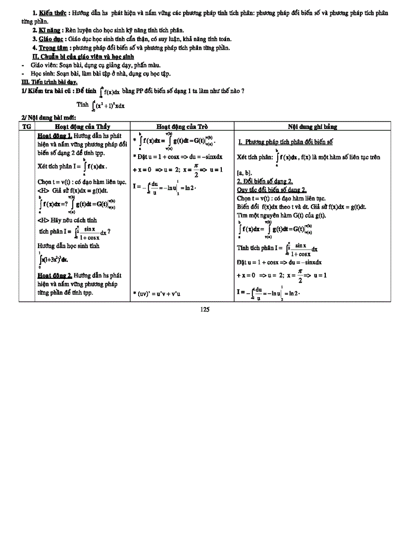 image for page Bài tập Tích Phân 12