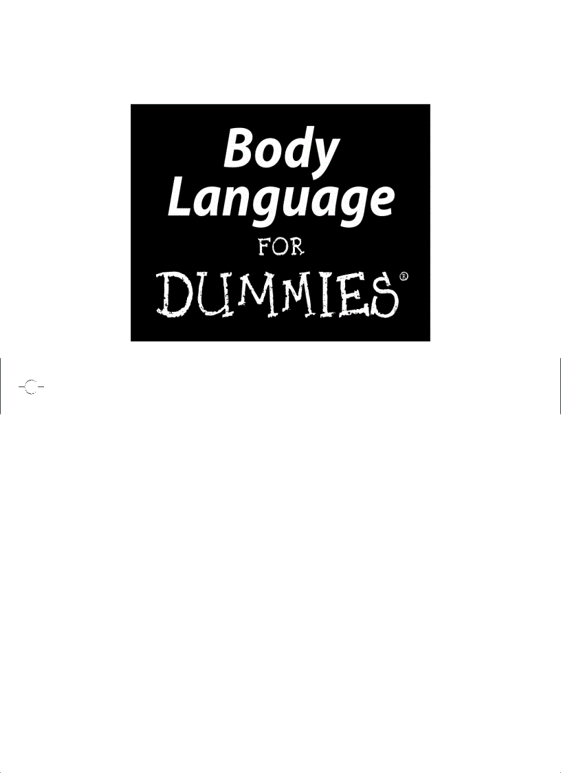 Body Language FOR DUMmIES