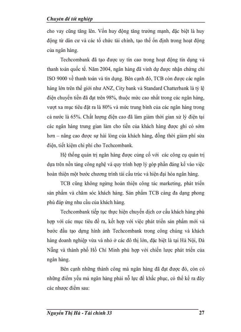 image for page Giải pháp đẩy mạnh hoạt động cho vay tiêu dùng tại Ngân hàng Thương mại Cổ phần Kỹ thương Việt Nam
