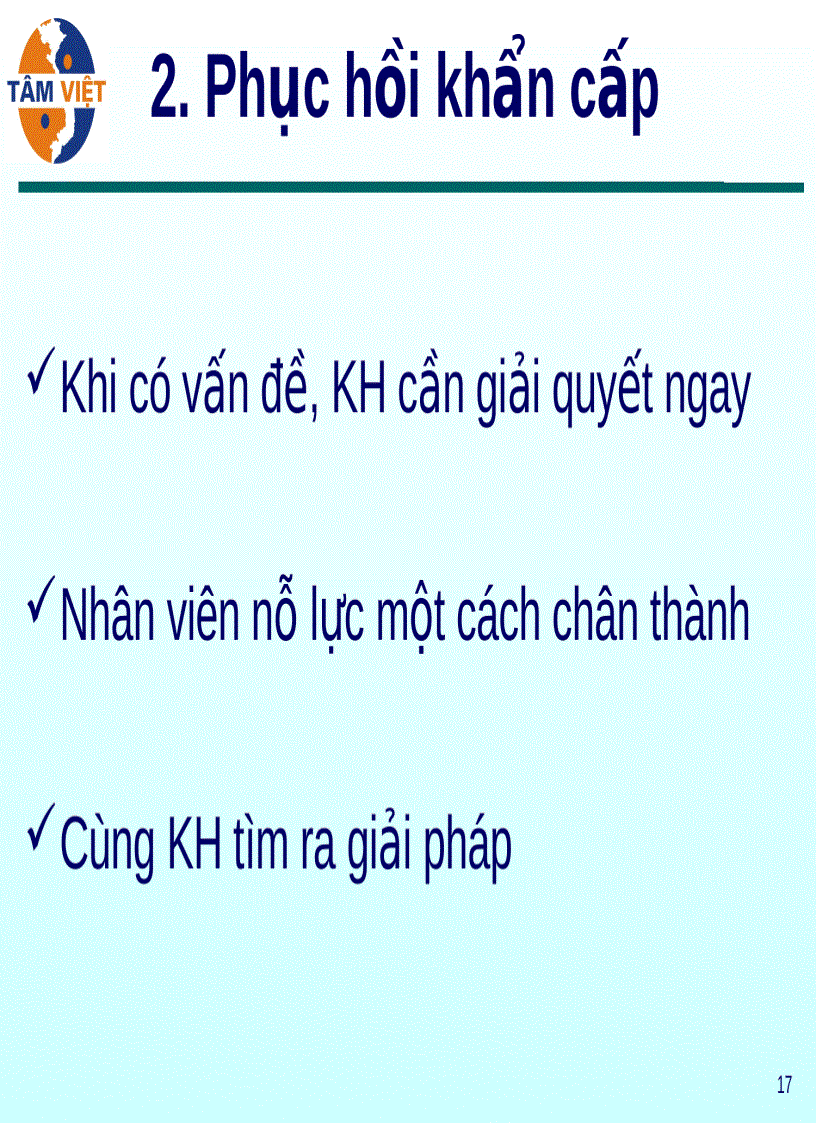 image for page Kỹ năng Giải quyết vấn đề KHÔI PHỤC QUAN HỆ