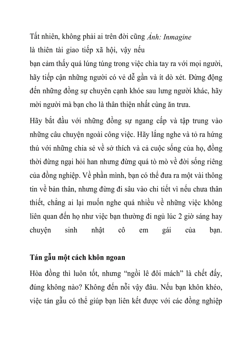 image for page Giao tiếp nơi công sở chìa khóa để thành công