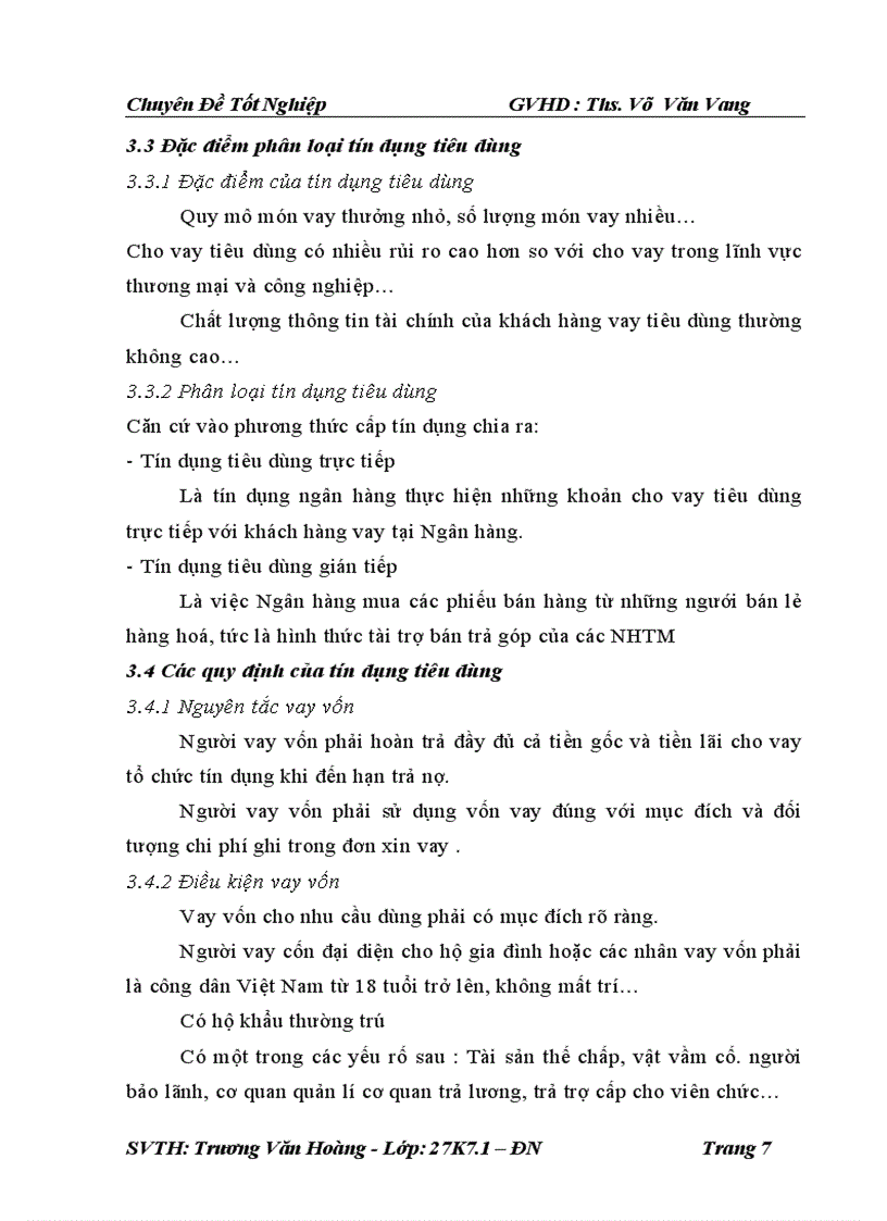 image for page Phân tích tình hình cho vay tiêu dùng tại nhtmcp phương đông đà nẵng 2006 2007