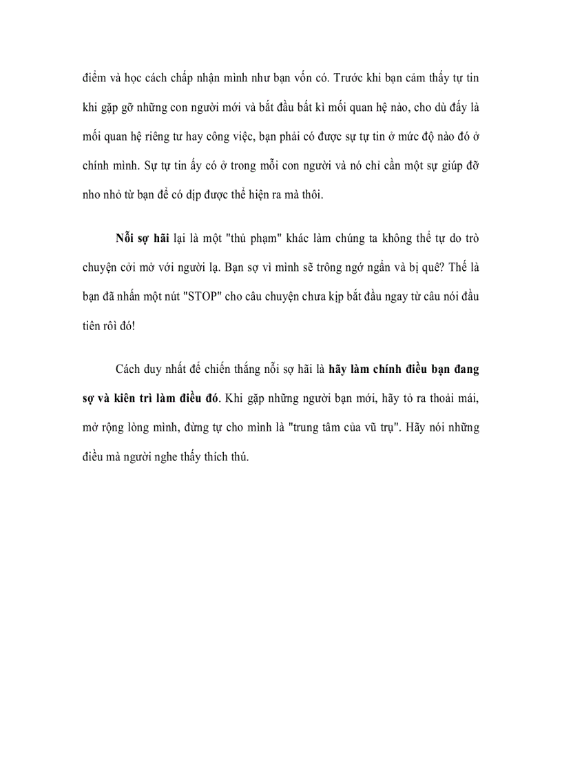 image for page Xoá bỏ sự rụt rè trong giao tiếp