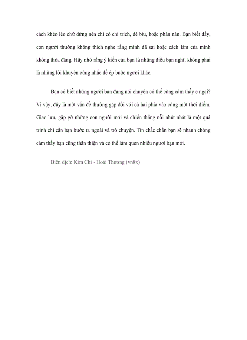 image for page Xoá bỏ sự rụt rè trong giao tiếp