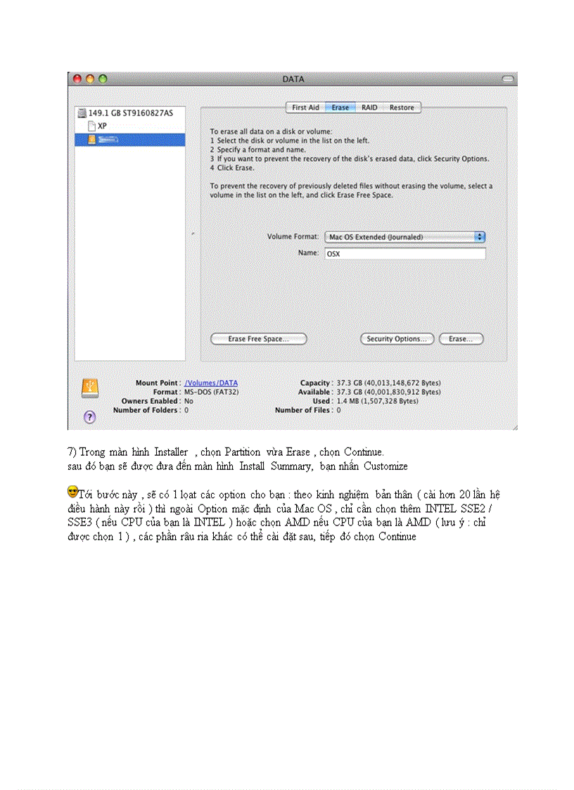 image for page Hướng dẫn cài đặt MAC OS X 10 5 6 Leopard for PC