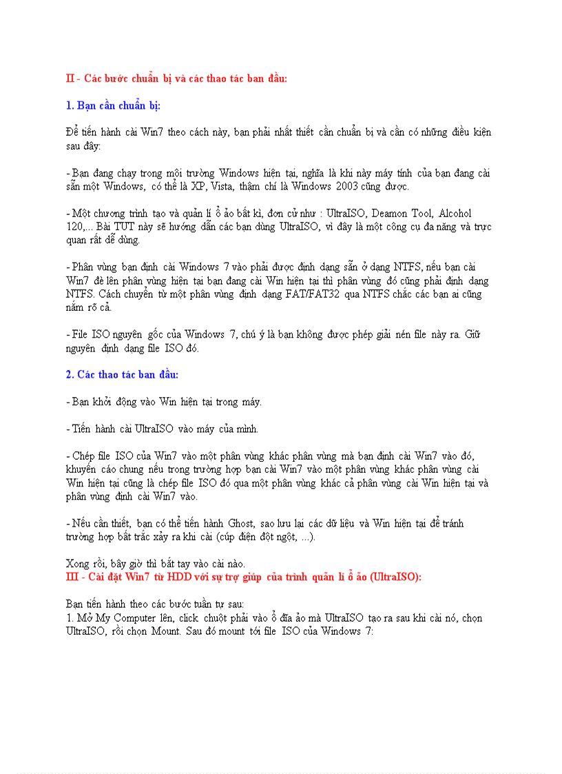 image for page Hướng dẫn cài Windows 7 từ ổ cứng HDD