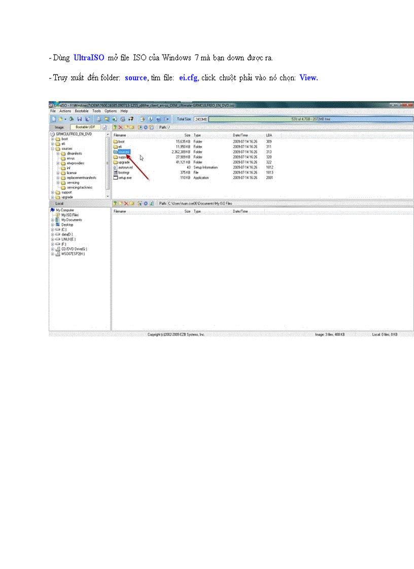 image for page Hướng dẫn cài Windows 7 từ ổ cứng HDD