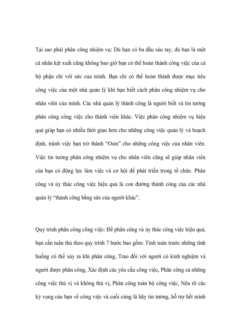 image for page Kỹ năng ủy thác công việc hiệu quả