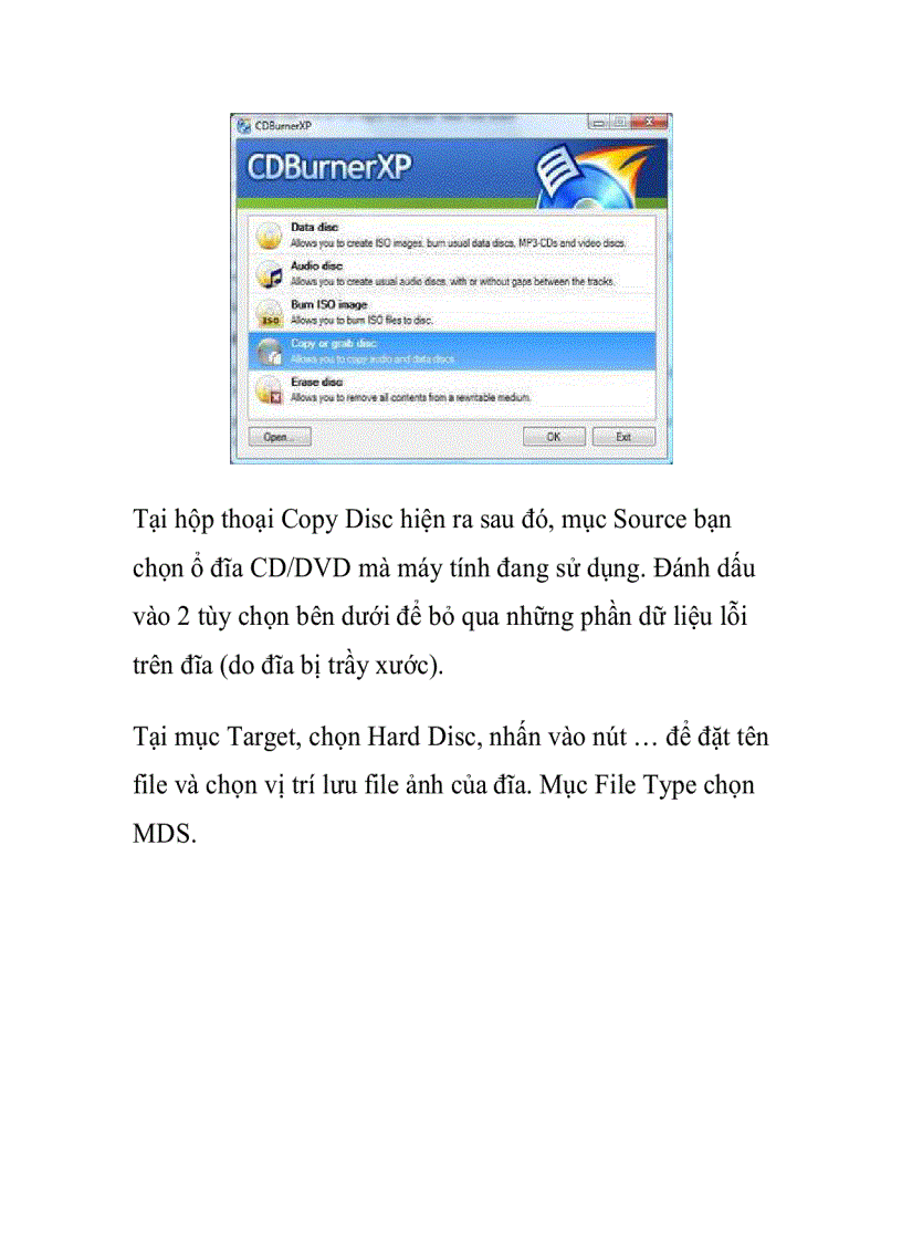 image for page Cách tạo ổ CD DVD ảo để sao chép đĩa