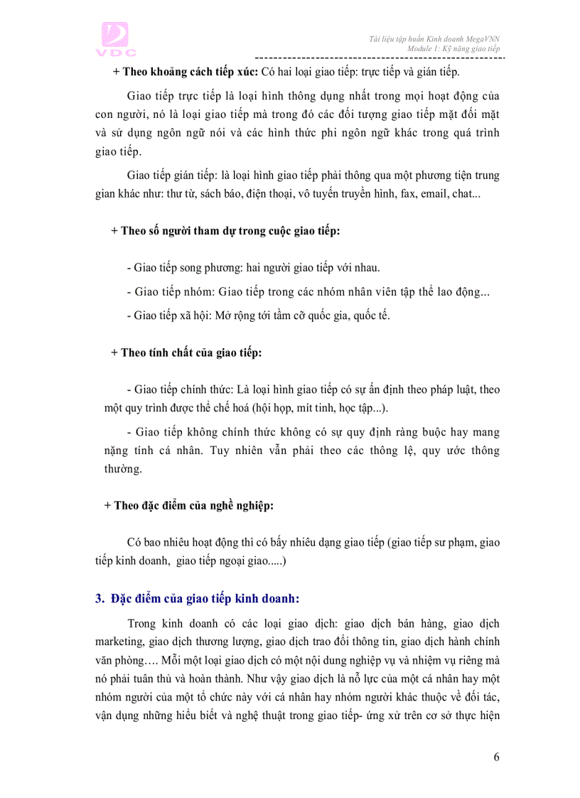 image for page Kỹ năng giao tiếp với khách hàng