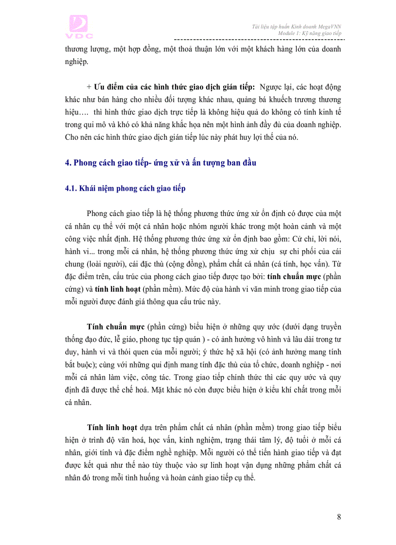 image for page Kỹ năng giao tiếp với khách hàng