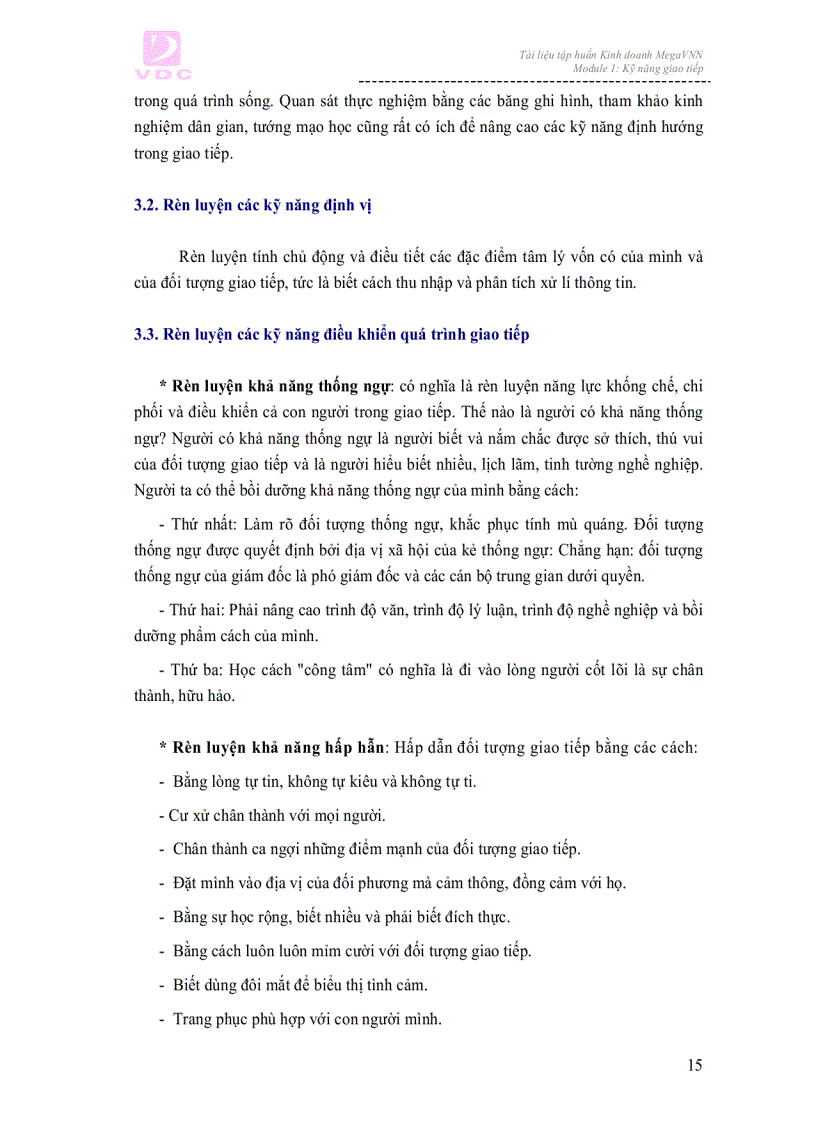 image for page Kỹ năng giao tiếp với khách hàng