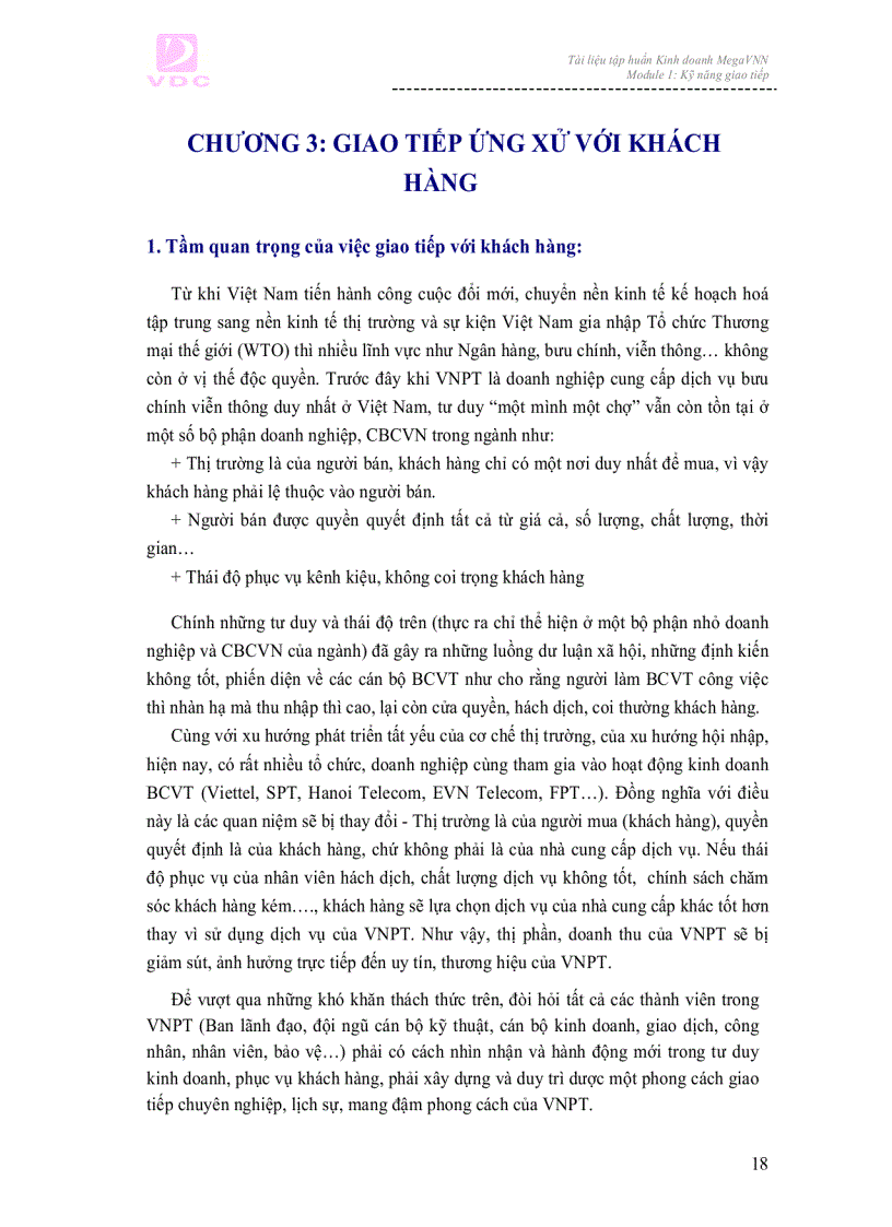 image for page Kỹ năng giao tiếp với khách hàng