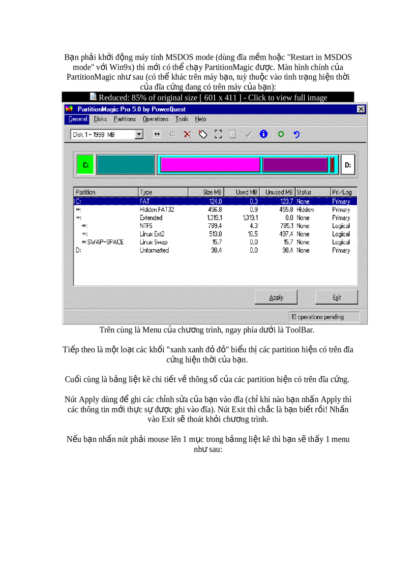 image for page Hướng dẫn Partition bằng hình ảnh