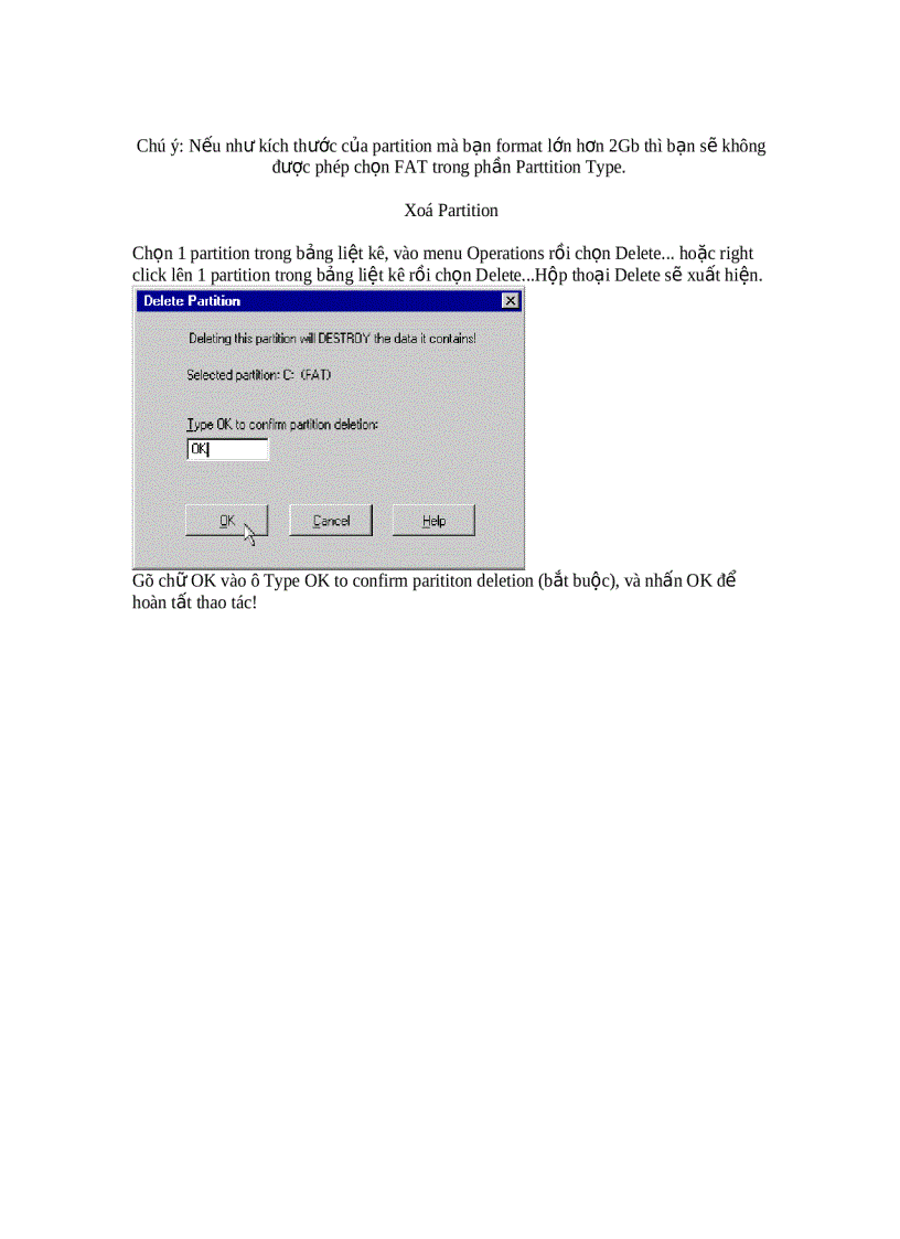 image for page Hướng dẫn Partition bằng hình ảnh