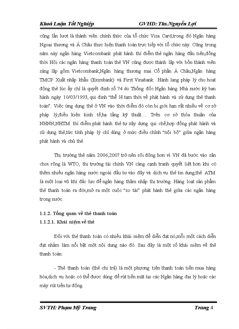 image for page Thực trạnh phát hành thẻ thanh toán tại ngân hàng đông á chi nhánh nguyễn văn linh đà nẵng
