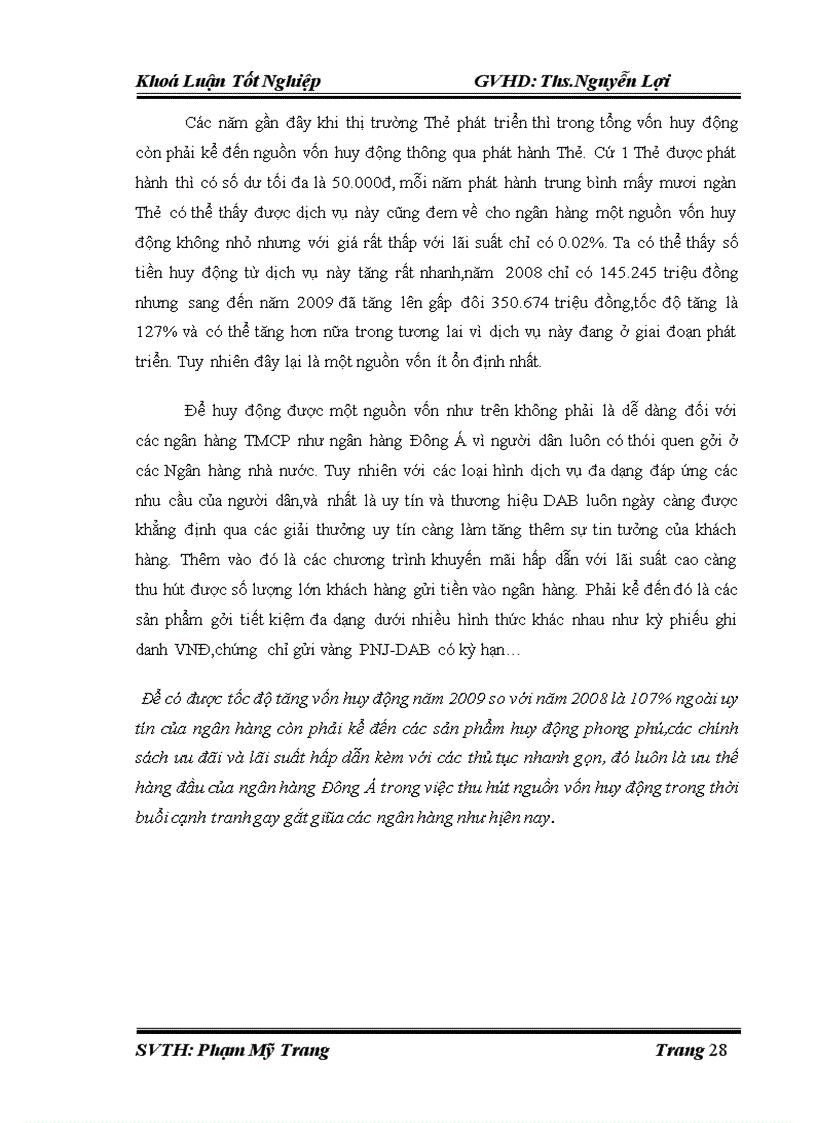 image for page Thực trạnh phát hành thẻ thanh toán tại ngân hàng đông á chi nhánh nguyễn văn linh đà nẵng