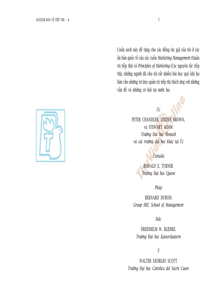 image for page KOTLER bàn về tiếp thị ứng dụng trong kinh tế