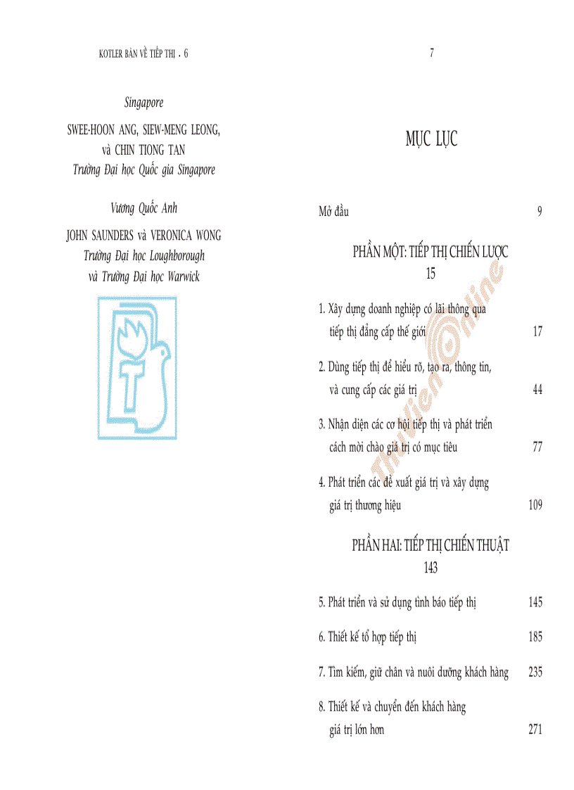 image for page KOTLER bàn về tiếp thị ứng dụng trong kinh tế