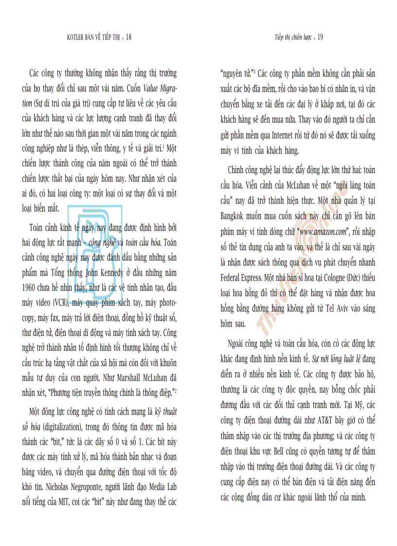 image for page KOTLER bàn về tiếp thị ứng dụng trong kinh tế