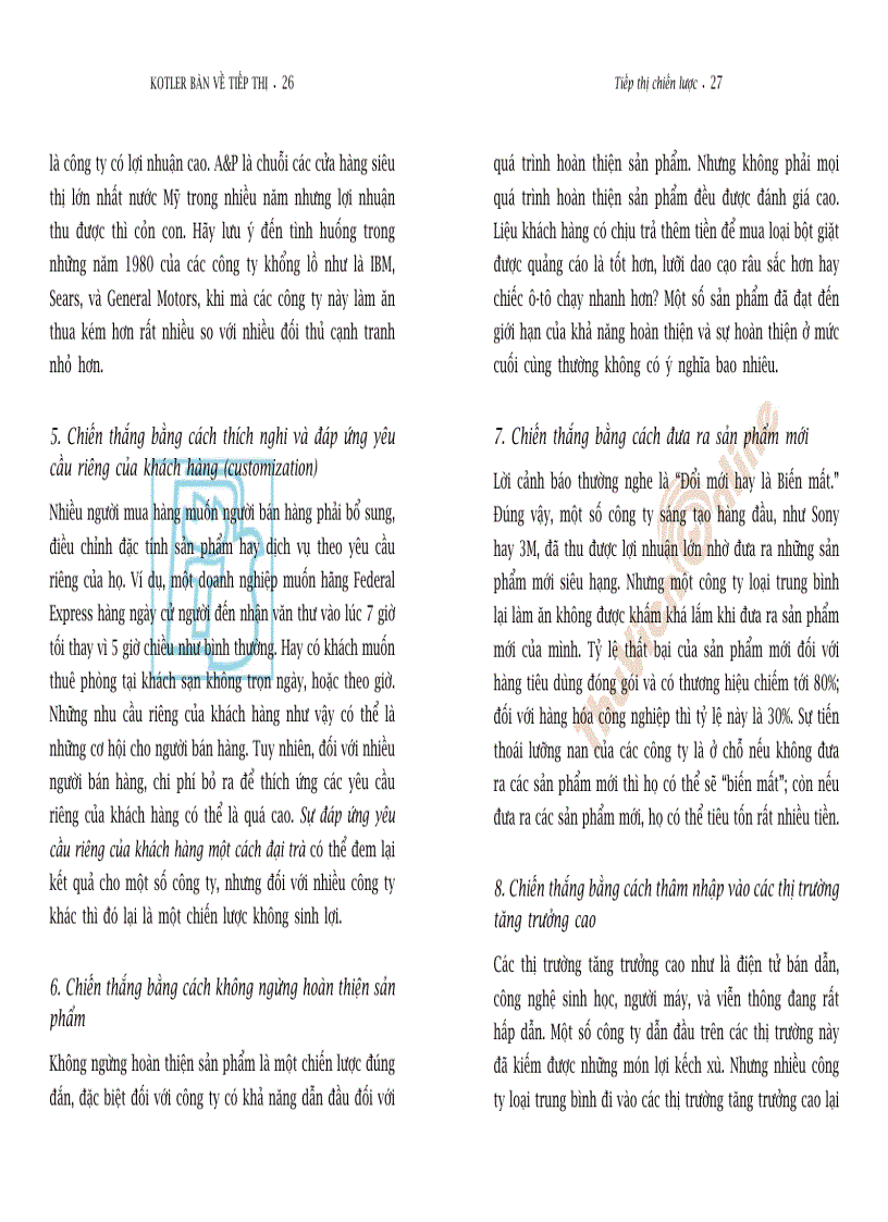 image for page KOTLER bàn về tiếp thị ứng dụng trong kinh tế