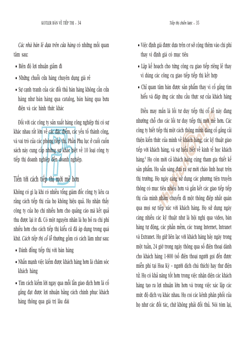 image for page KOTLER bàn về tiếp thị ứng dụng trong kinh tế