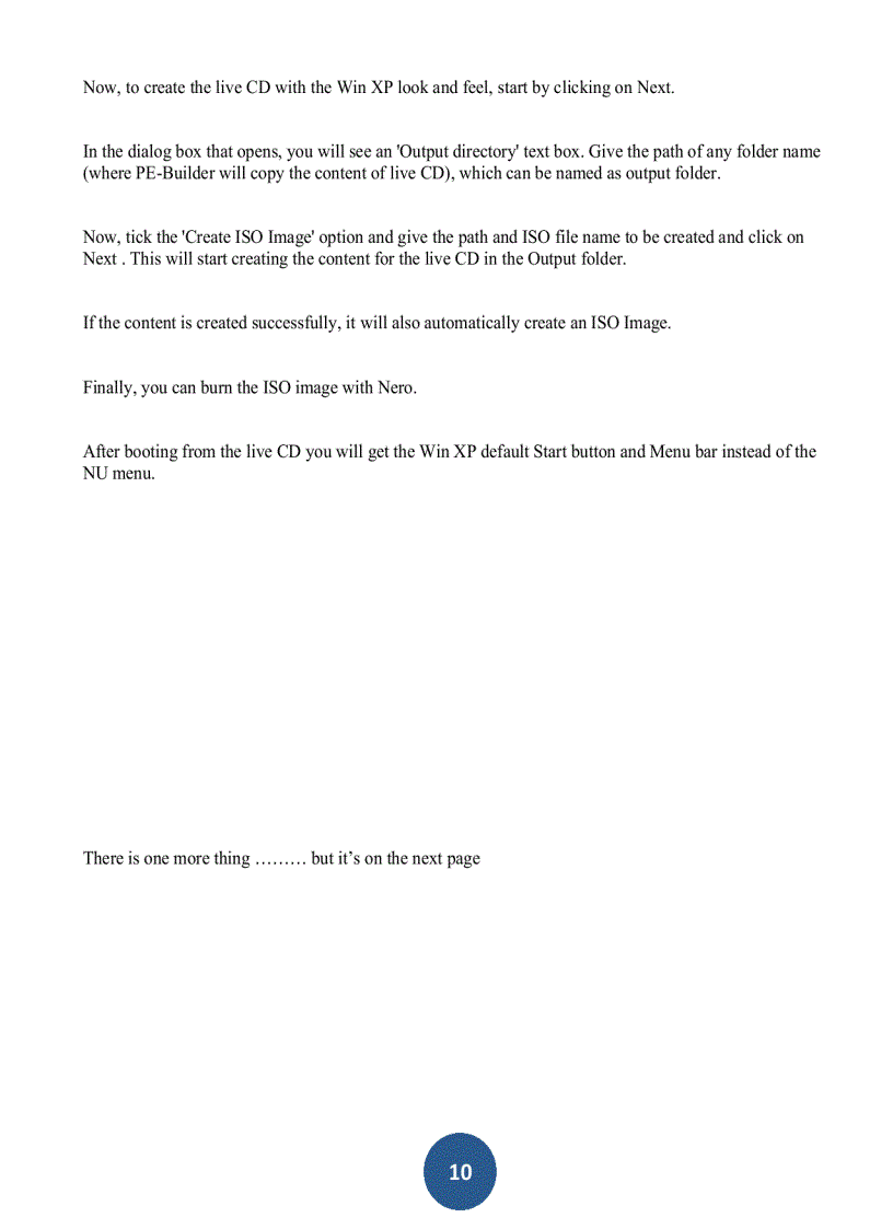 image for page Build Windows XP LIVE CD