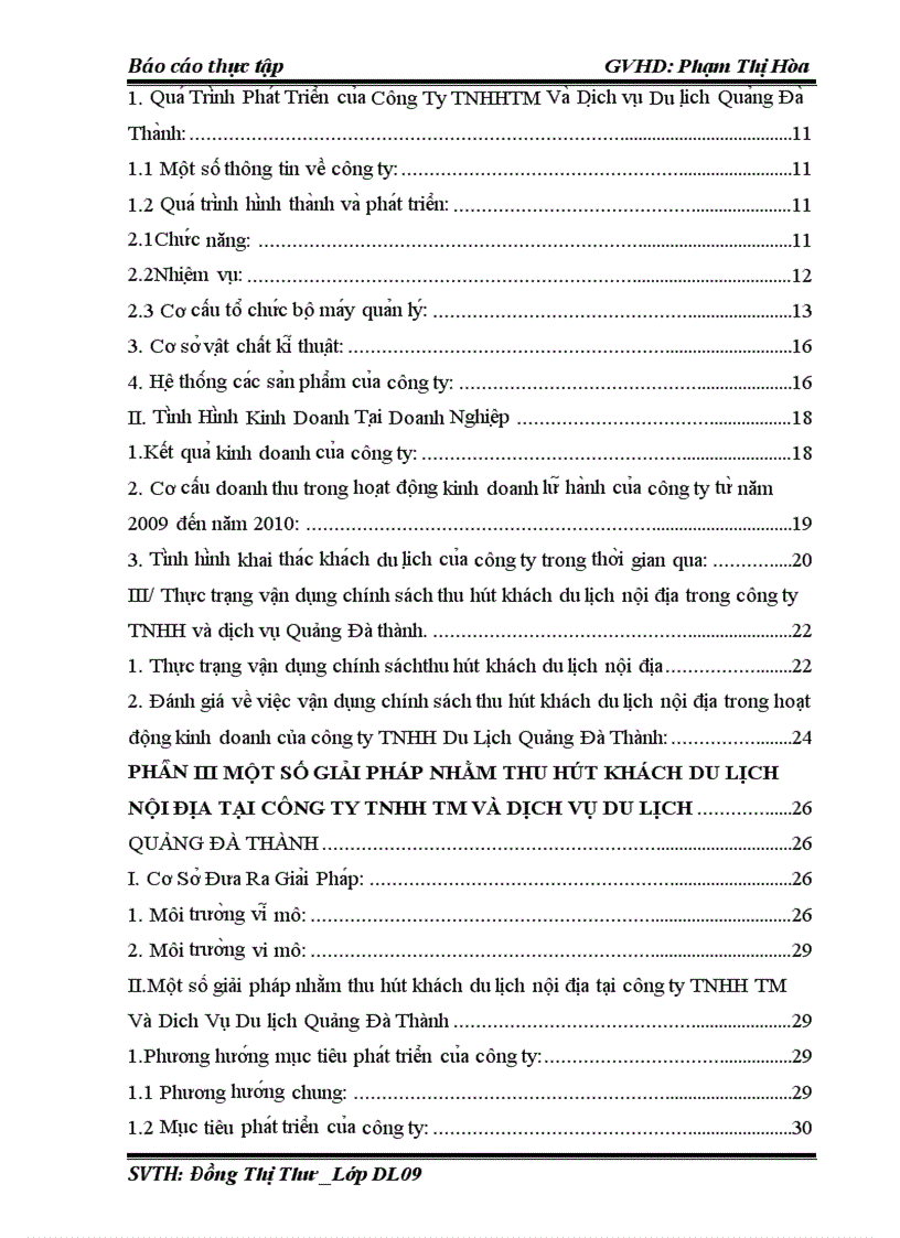 image for page Các giải pháp nhằm thu hút khách du lịch nội địa tại công ty TNHH thương mại Dịch Vụ Du Lịch Quảng Đà Thành quảng nam