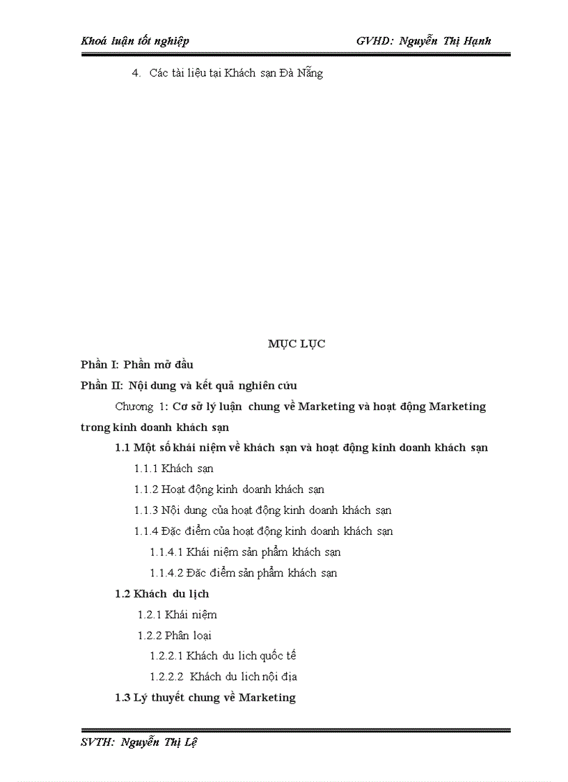 image for page Giải pháp Marketing nhằm thu hút khách quốc tế của khách sạn Đà Nẵng trong thời gian đến