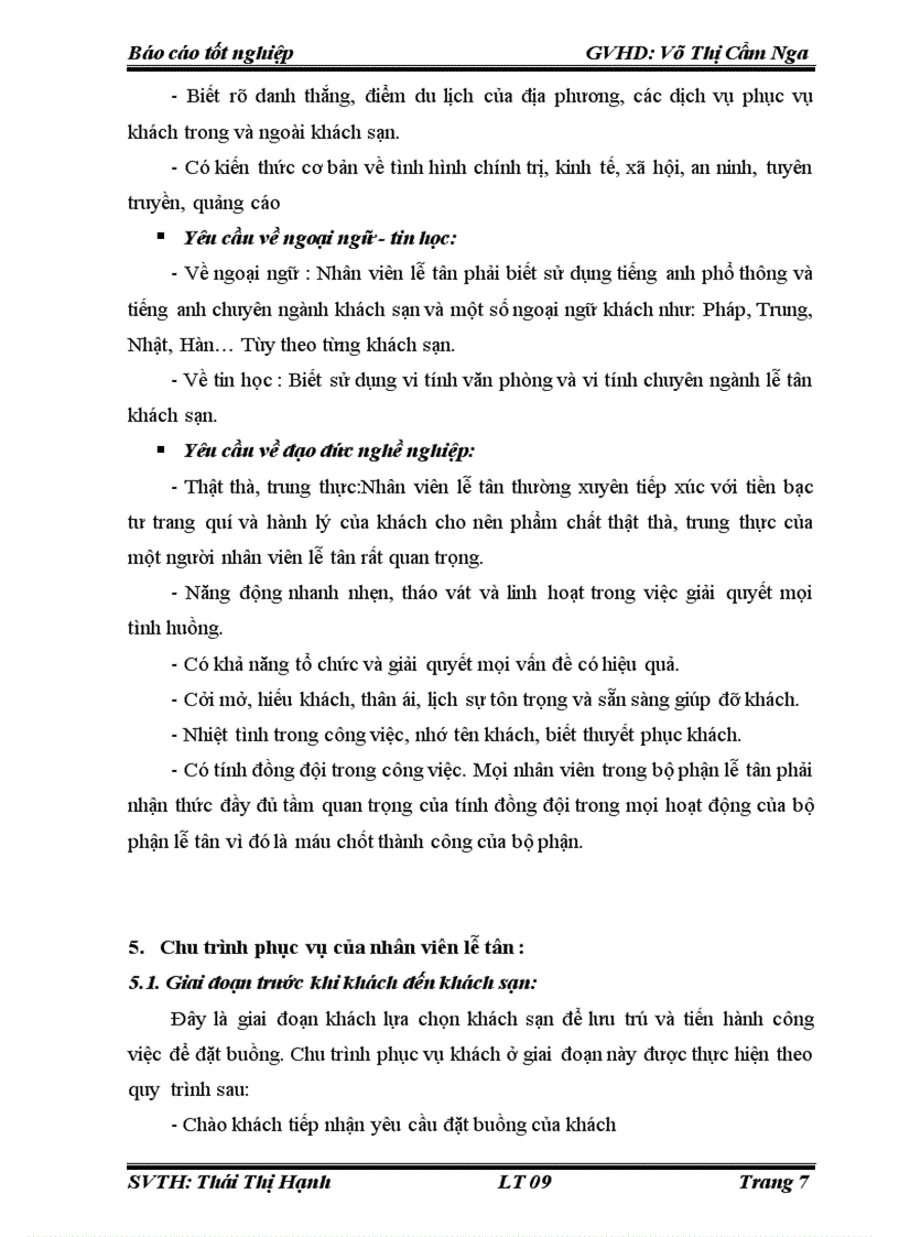 image for page Hoàn thiện quy trình làm thủ tục trả buồng cho khách tại khách sạn silver sea đà nẵng