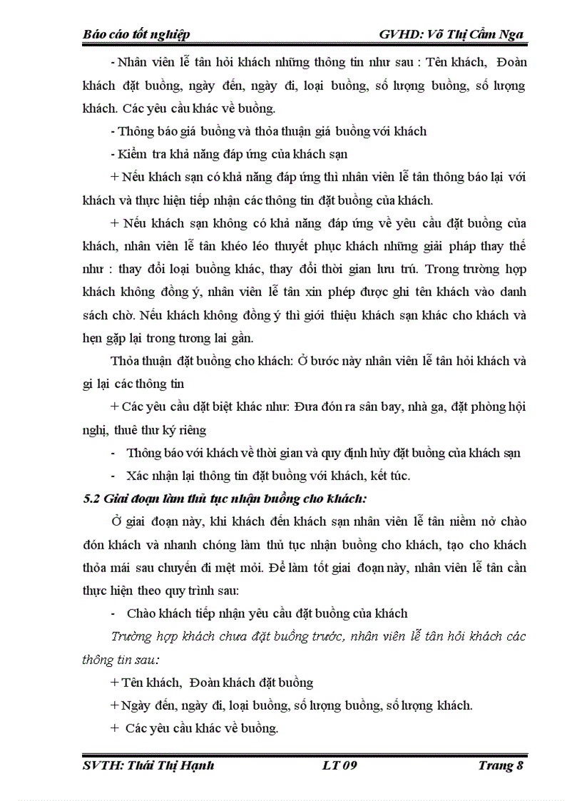 image for page Hoàn thiện quy trình làm thủ tục trả buồng cho khách tại khách sạn silver sea đà nẵng