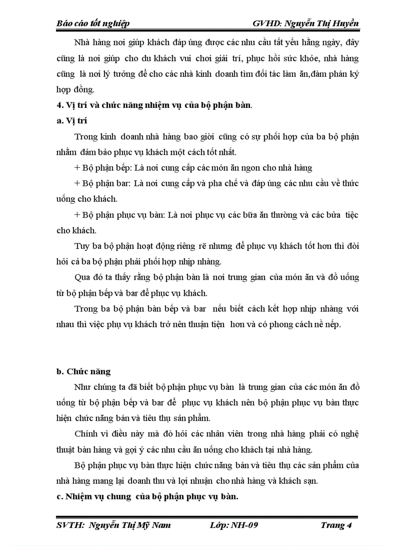 image for page Hoàn thiện quy trình phục vụ trực tiếp tại bàn của nhà hàng khách sạn SILVER SEA đà nẵng