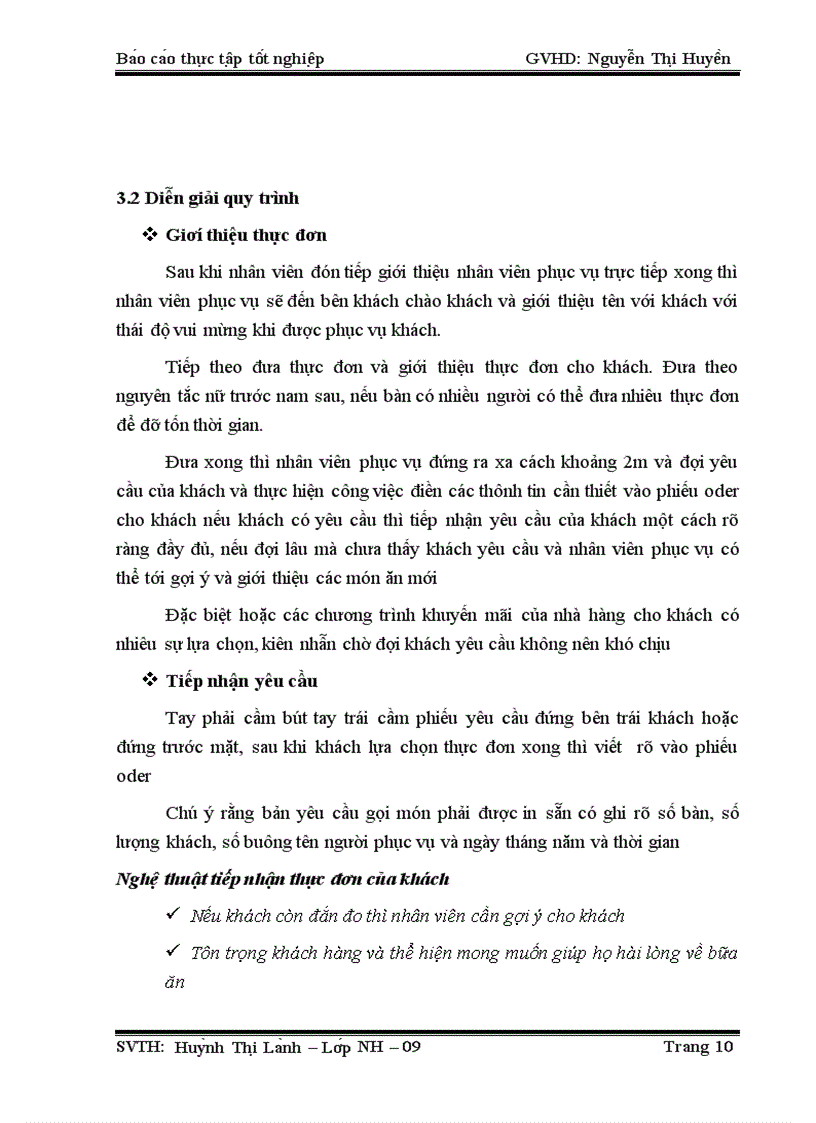 image for page Hoàn thiện quy trình phục vụ trực tiếp tại bàn trong nhà hàng khách sạn Blue Ocean đà nẵng